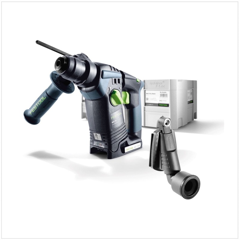 Festool BHC 18 Li Basic Taladro percutor inalmbrico 18V (574723) 25Nm Brushless Solo en Systainer + boquilla para taladrar - sin batera, sin cargador