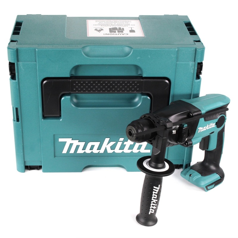 Makita DHR 165 ZJ 18 V Li-Ion martillo perforador inalmbrico con 1,3 julios Solo en Makpac - sin batera, sin cargador