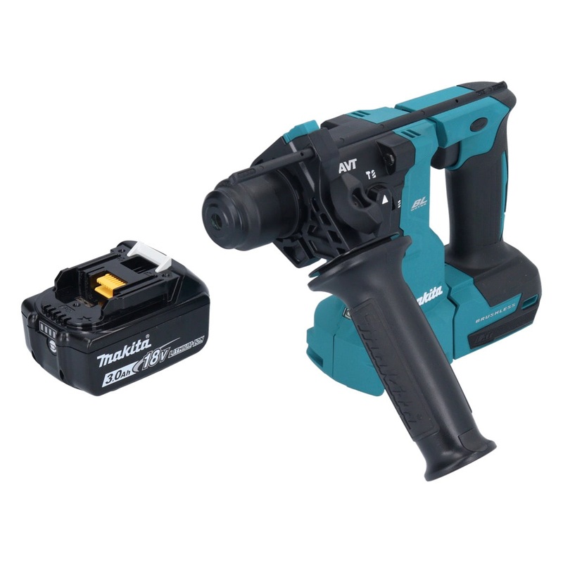 Makita DHR 183 F1 martillo perforador inalmbrico 18 V 1,7 J SDS plus sin escobillas + 1x batera 3,0 Ah - sin cargador