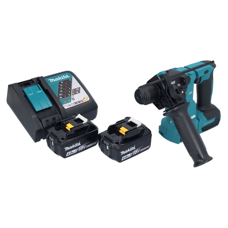 Makita DHR 183 RM martillo perforador inalmbrico 18 V 1,7 J SDS plus sin escobillas + 2x batera 4,0 Ah + cargador