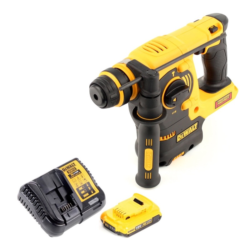 Martillo perforador combinado inalmbrico DeWalt DCH 253 D1 18 V 2,1 J SDS plus + 1x batera 2,0 Ah + cargador