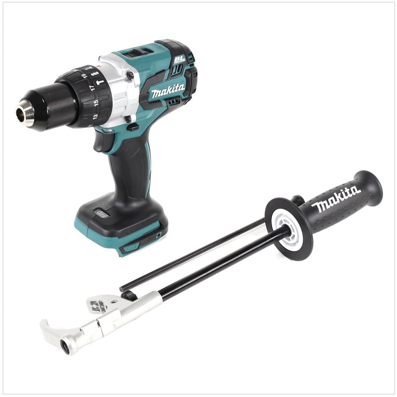 Makita DHP 481 Z Taladro percutor inalmbrico sin escobillas 18 V 115 Nm Solo - sin batera, sin cargador, sin estuche