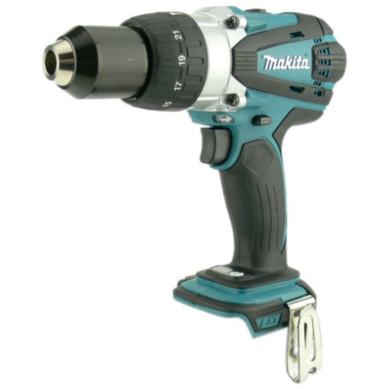 Makita BHP 458 RHJ Juego de taladro percutor a batera Li-Ion de 18 V incl.