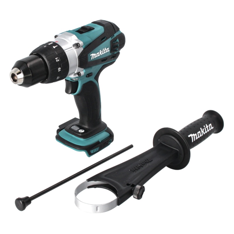 Taladro percutor inalmbrico Makita DHP 458 Z 18 V 91 Nm Solo - sin batera, sin cargador