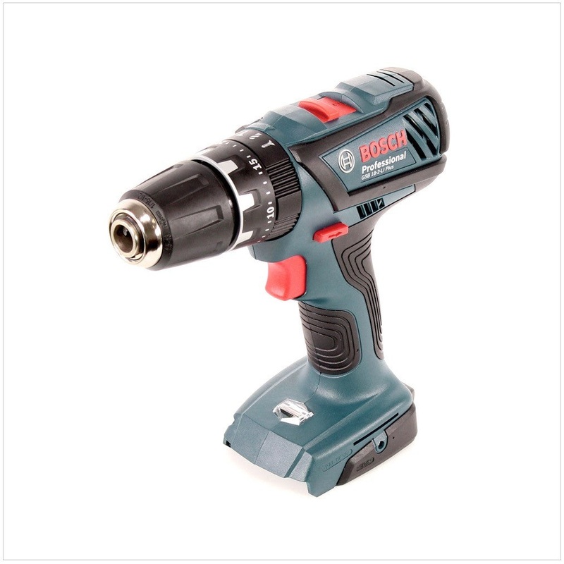 Bosch GSB 18-2-Li Plus Professional Taladro percutor inalmbrico de 18 V solo