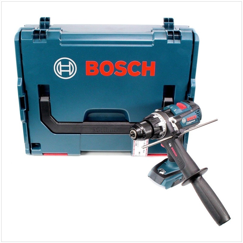 Bosch GSB 18 VE-EC Taladro percutor a batera profesional en L-Boxx con inserto incluido, sin batera