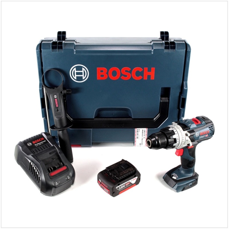 Bosch Taladro percutor inalmbrico GSB 18V-85 C 18V 85Nm 1/2" sin escobillas + 1x batera 5.0Ah + cargador + L-Boxx