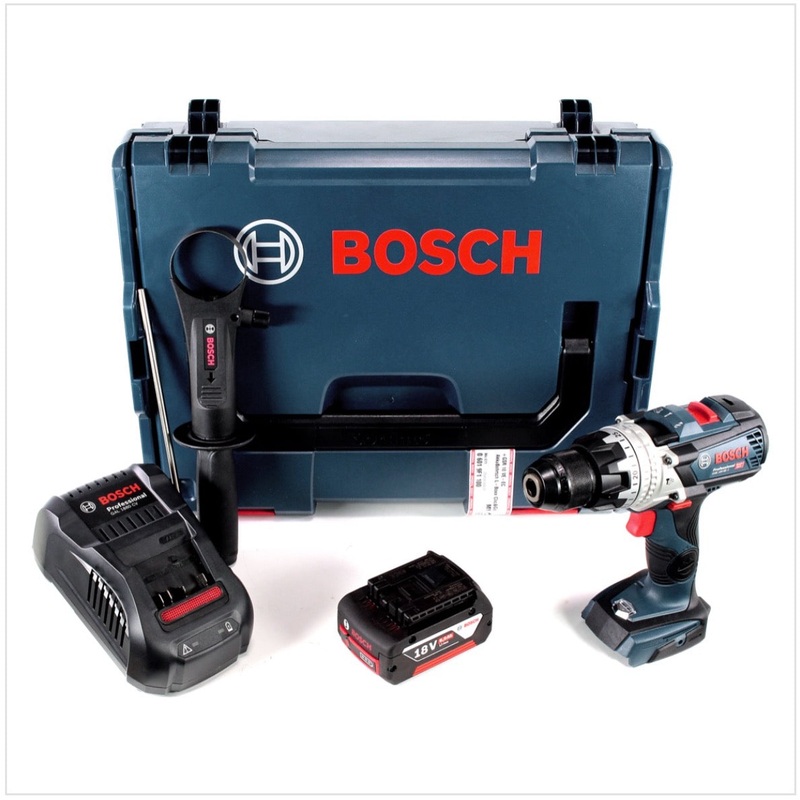 Bosch Taladro percutor inalmbrico GSB 18V-85 C 18V 85Nm 1/2" sin escobillas + 1x batera 6,0Ah + cargador + L-Boxx