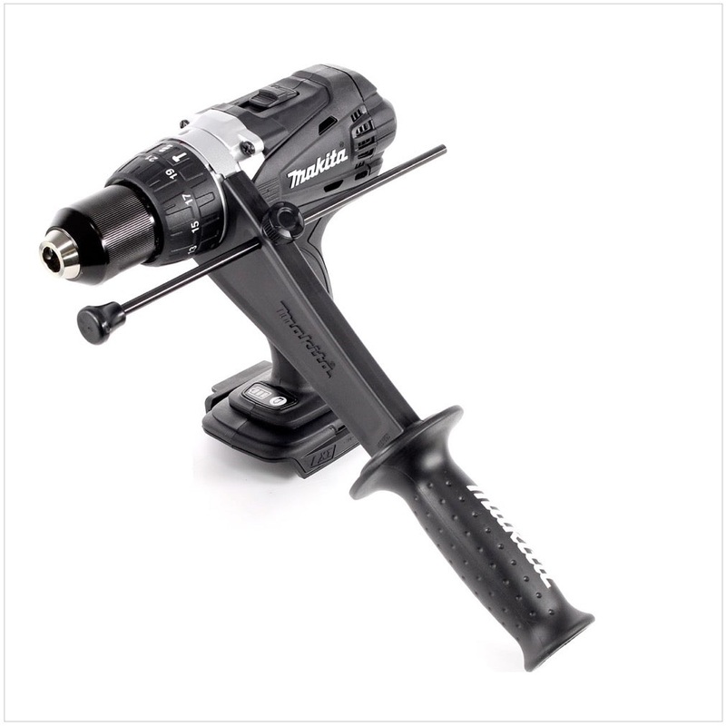 Makita DHP 458 ZB Taladro percutor inalmbrico 18 V 91 Nm Negro Solo - sin batera ni cargador
