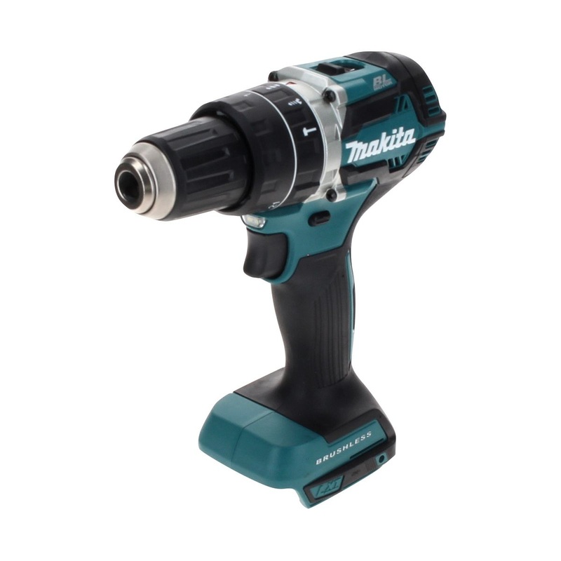 Taladro percutor inalmbrico Makita DHP 484 Z 18 V 54 Nm Brushless Solo - sin batera, sin cargador