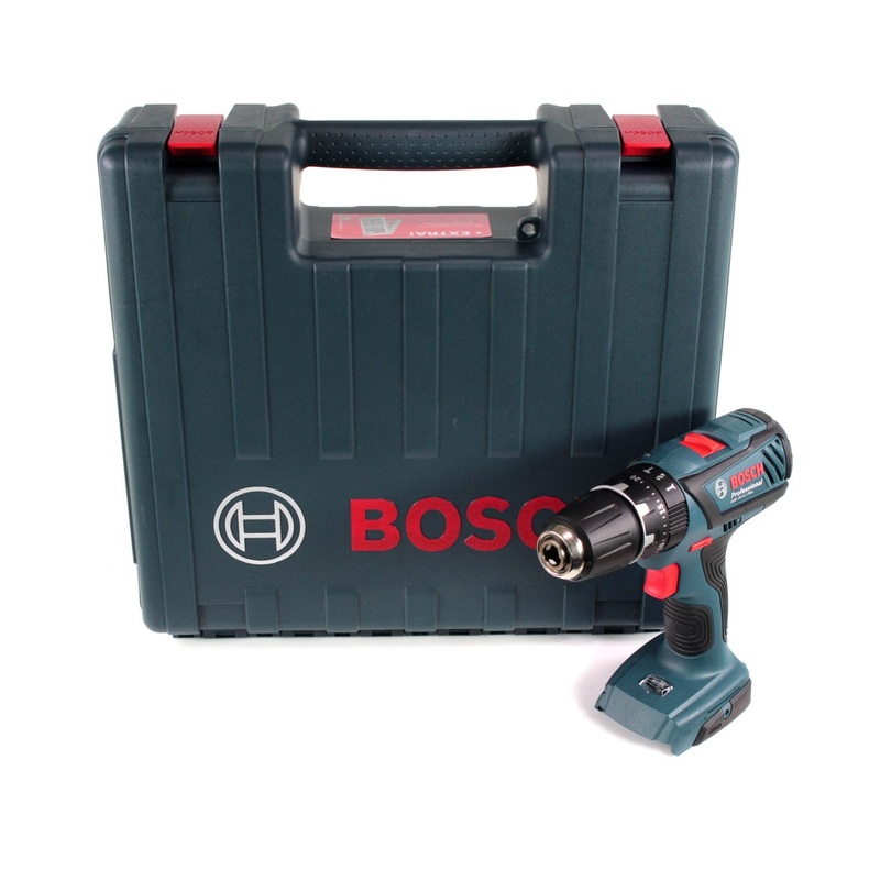 Bosch GSB 18-2-Li Plus Taladro percutor Professional 18 V Solo en maletn - sin batera, sin cargador