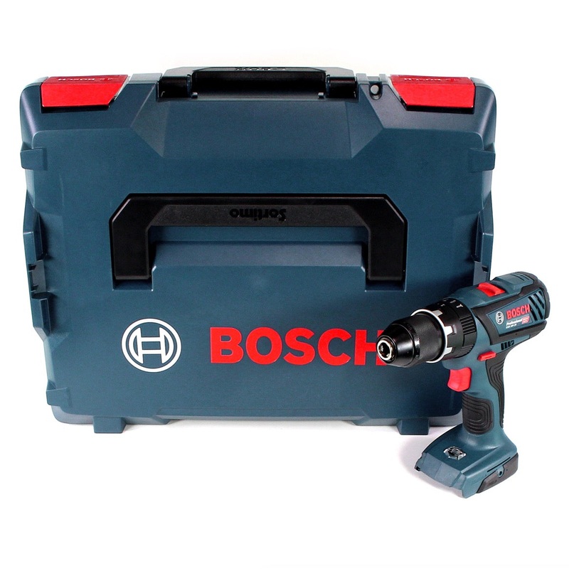Bosch GSB 18 V-28 Professional Taladro percutor a batera Li-Ion de 18 V Solo en L-Boxx - sin batera, sin cargador