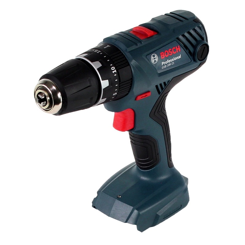 Bosch Professional GSB 18V-21 taladro percutor inalmbrico 18V 55Nm Solo - sin batera, sin cargador