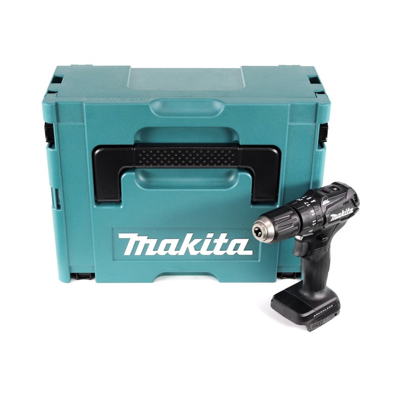 Makita DHP 483 ZJB taladro percutor inalmbrico 18 V 40 Nm negro Solo en Makpac - sin batera, sin cargador