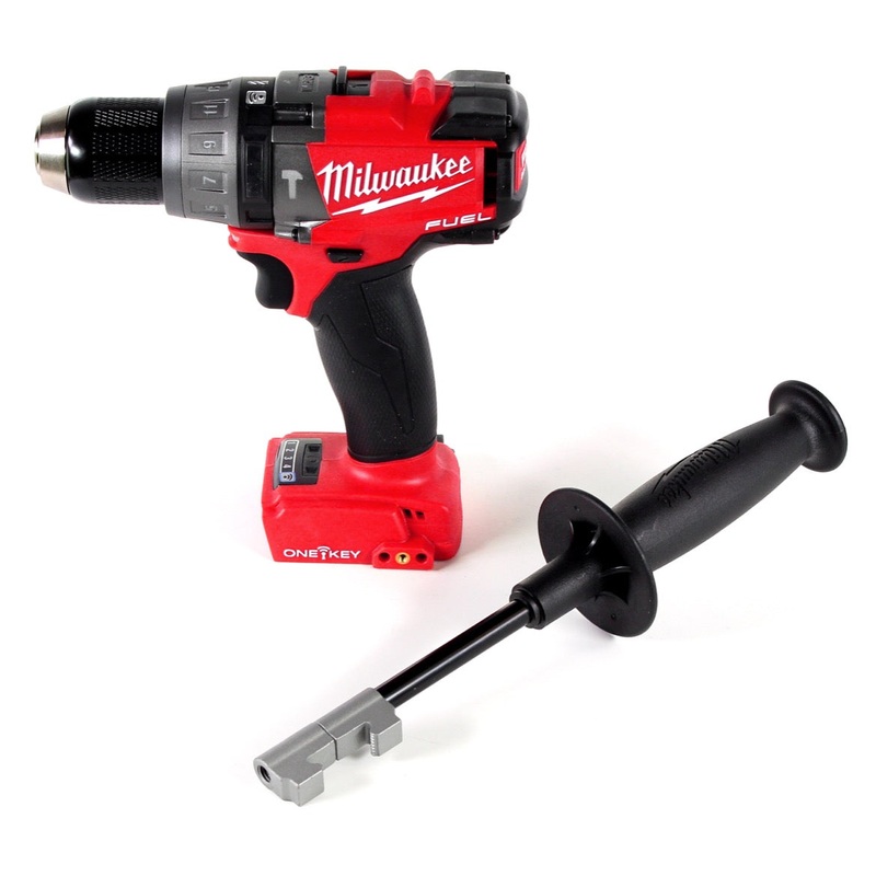 Taladro de impacto con batera Milwaukee M18 ONEPD-0 Li-Ion con innovadora funcin One Key Bluetooth Solo - sin batera, sin cargador (4933451146)