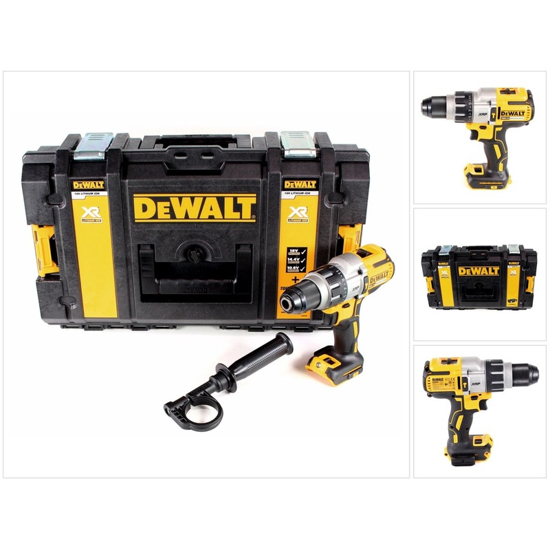Taladro percutor inalmbrico DeWalt DCD 996 NT 18V 95Nm Brushless Solo + Toughbox - sin batera, sin cargador