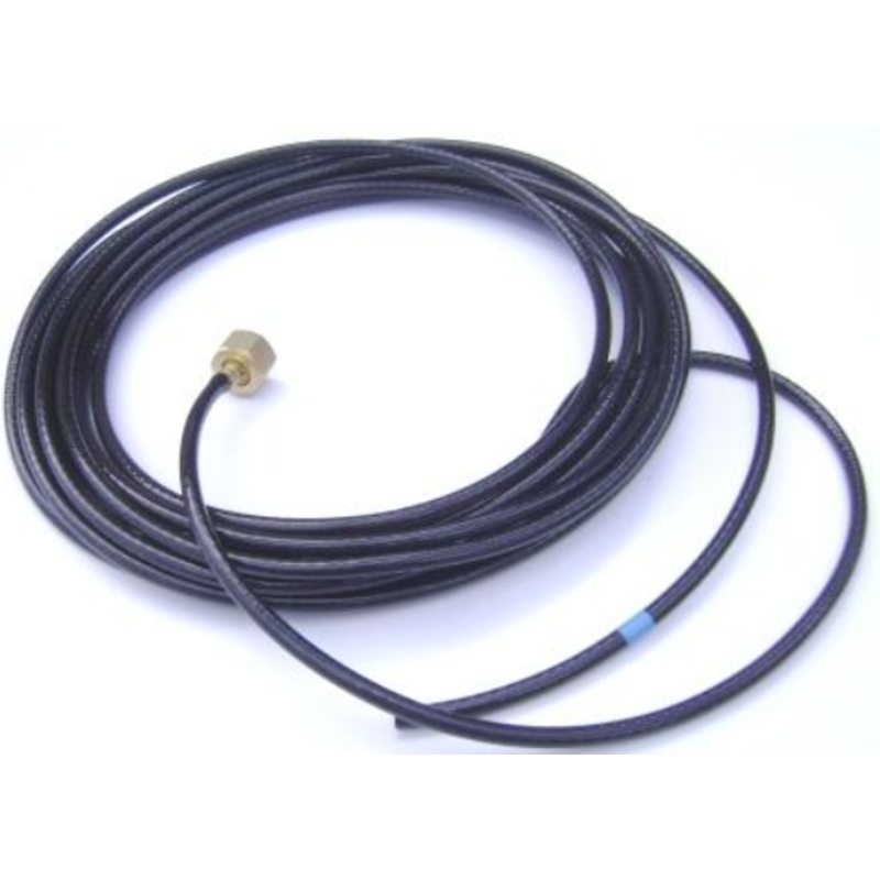 Weldcraft Style 45V09-R 4M Rubber Overbraid Gas Hose WP20 Black [2246]
