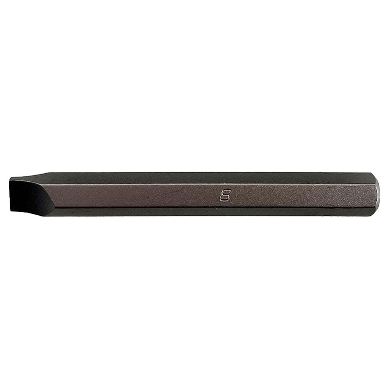 80mm x 5/16" 8mm Slotted Impact Bit Ex WBT0436