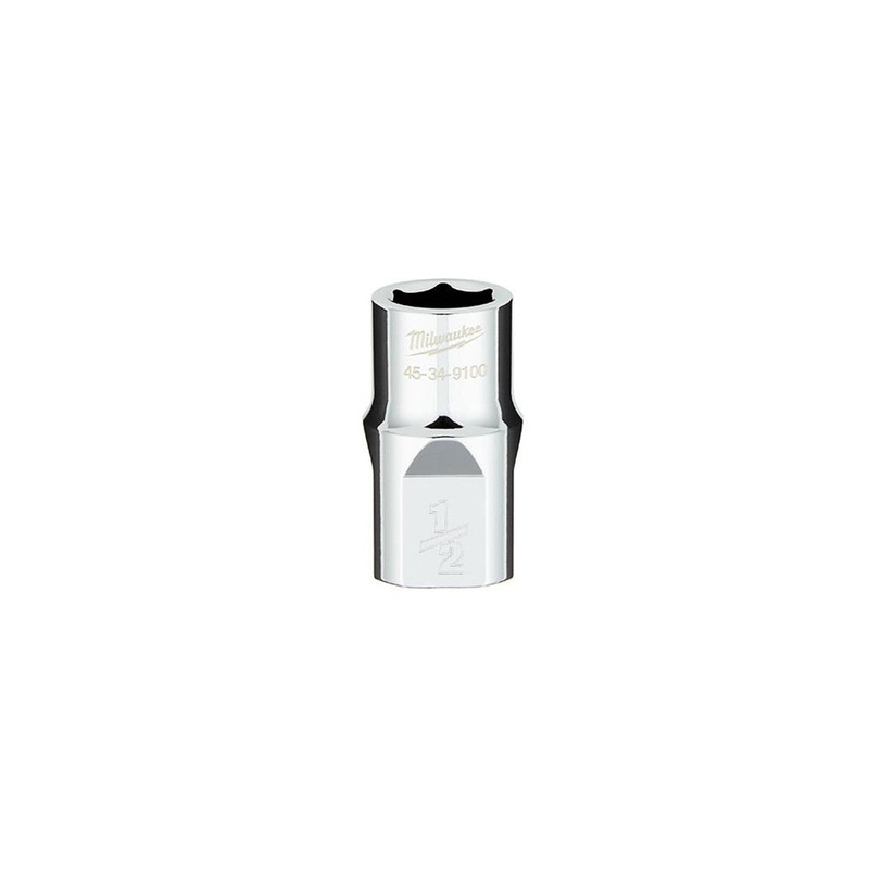 1/2 in. Drive 1/2 in. SAE 6-Point Socket with FOUR FLAT Sides