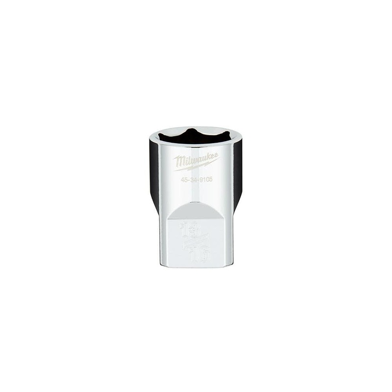 1/2 in. Drive 13/16 in. SAE 6-Point Socket with FOUR FLAT Sides