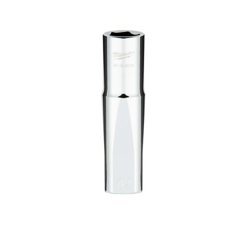 1/2 in. Drive 14MM Metric 6-Point Deep Socket with FOUR FLAT Sides