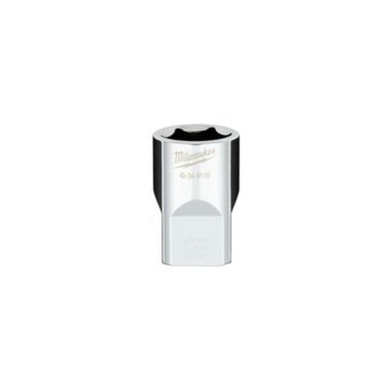 1/2 in. Drive 18MM Metric 6-Point Socket with FOUR FLAT Sides