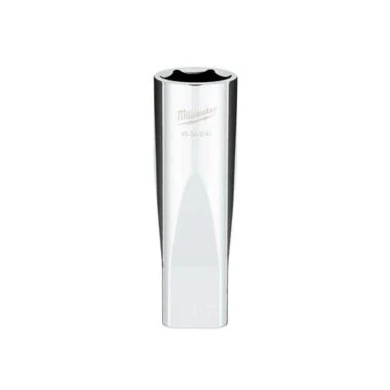 1/2 in. Drive 19MM Metric 6-Point Deep Socket with FOUR FLAT Sides