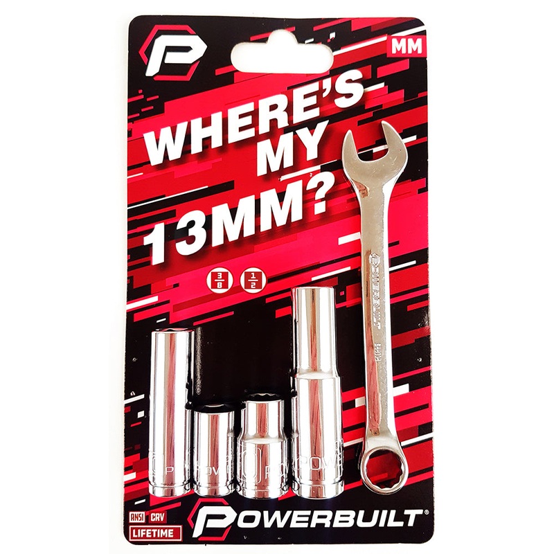 Powerbuilt 5pc Wheres my 13mm?