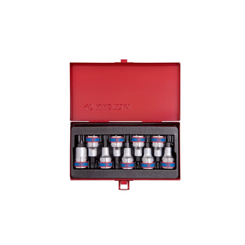 King Tony Star Bit Socket Set 1/2" (9pcs) | Model : 4109PR