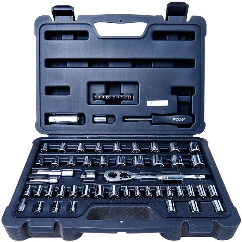 Stanley 60pc 1/4"&3/8"Dr. 6pt Sae/met Socket Set | Model : STMT71650