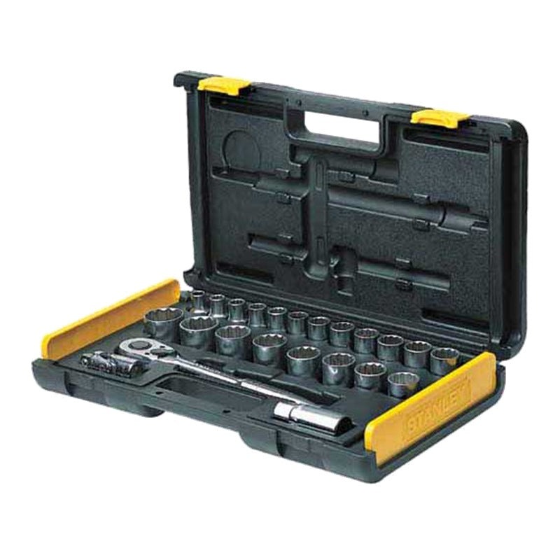Stanley Socket Set 1/2dr 26pc 12pt Af | Model : 86-478