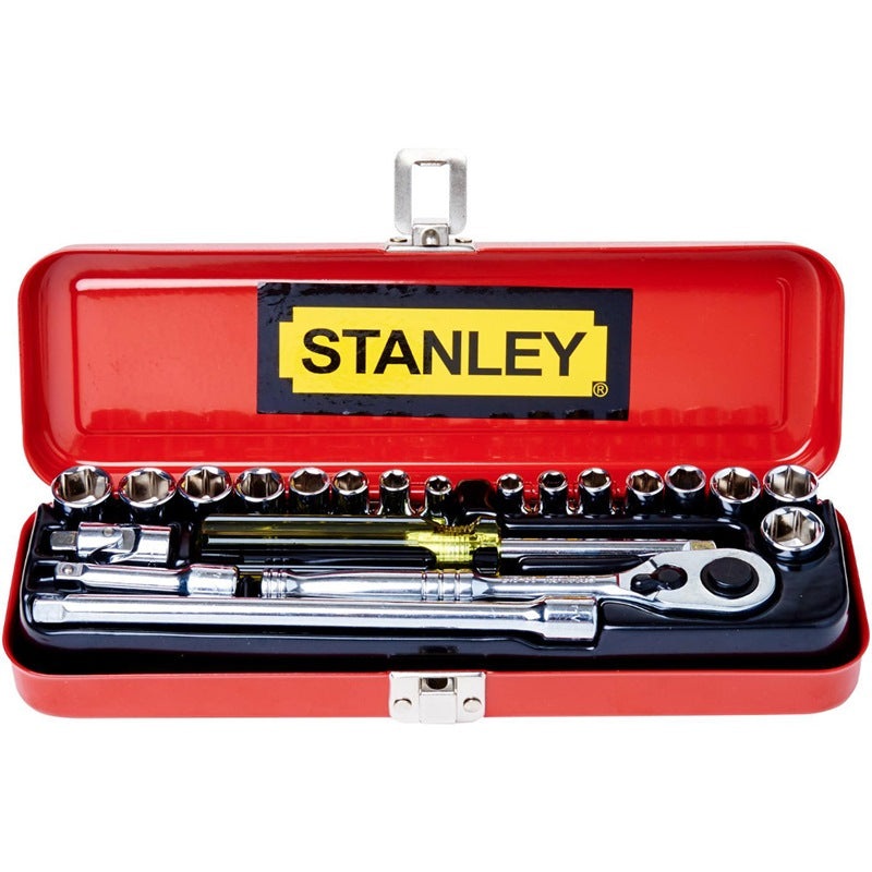 Stanley Socket Set 1/4 21pc Mm&af | Model : 89-507