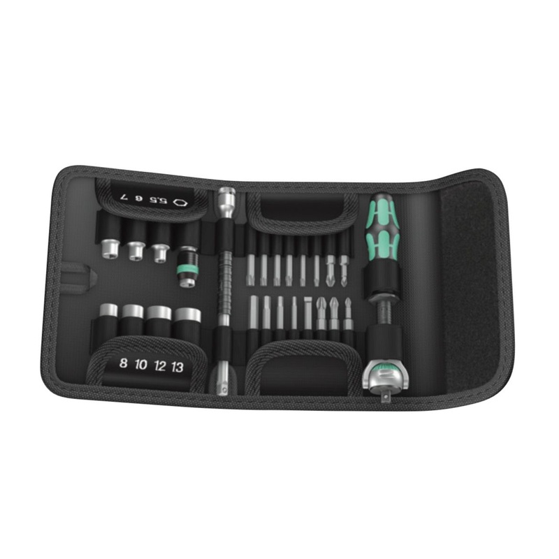 Wera 1/4" Dr Kompakt Zyklop Socket Set - Germany | Model : 003-002-51045