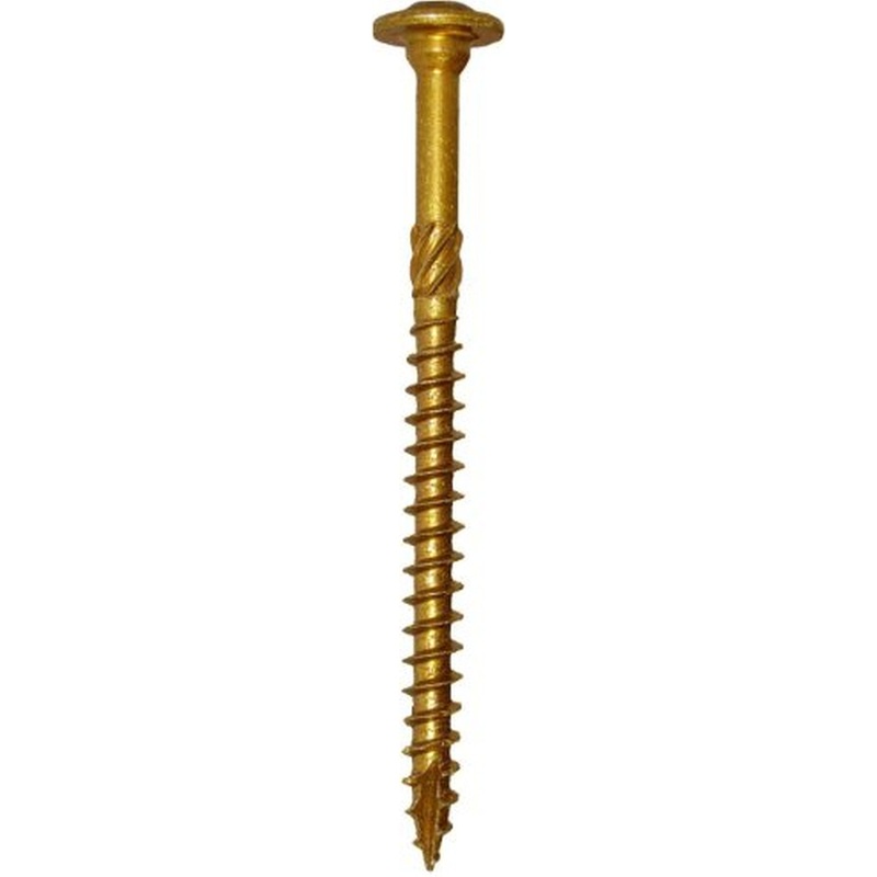 GRK Screws 10235 5/16x6 Star Drive Washer Head Climatek Coated Steel RSS Rugged Structural Screws, 300/Box