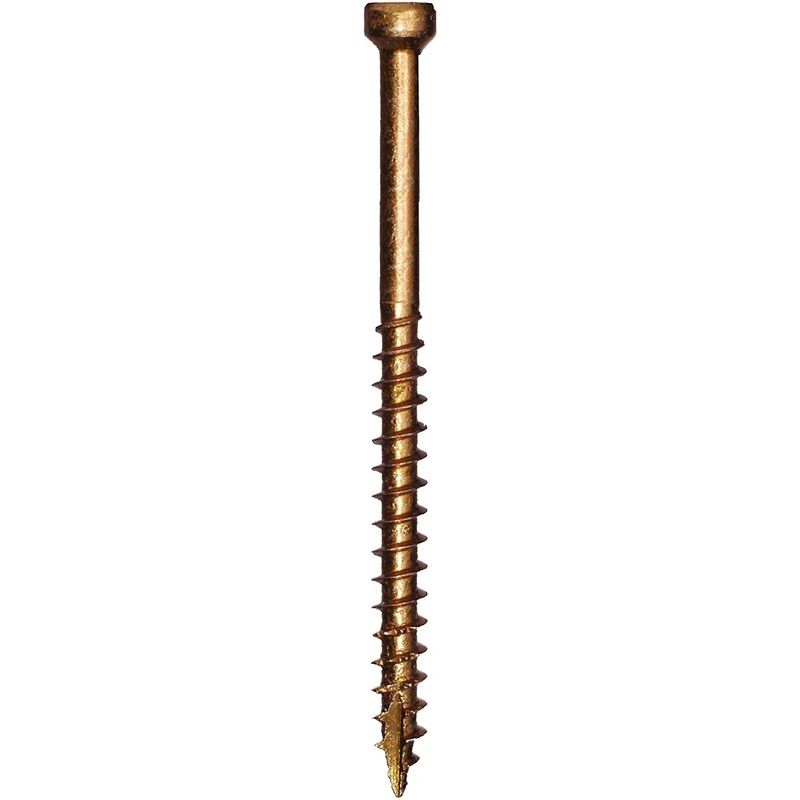 GRK Screws 15760 #9x4 Star Drive Trim Head Climatek Steel FIN/Trim Screws, 1,000/Box