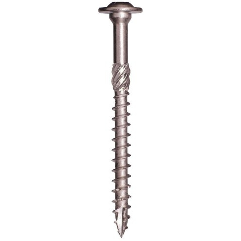 GRK Screws 30225 5/16x4 Star Drive Washer Head 305 Stainless Steel RSS Rugged Structural Screws, 400/Box