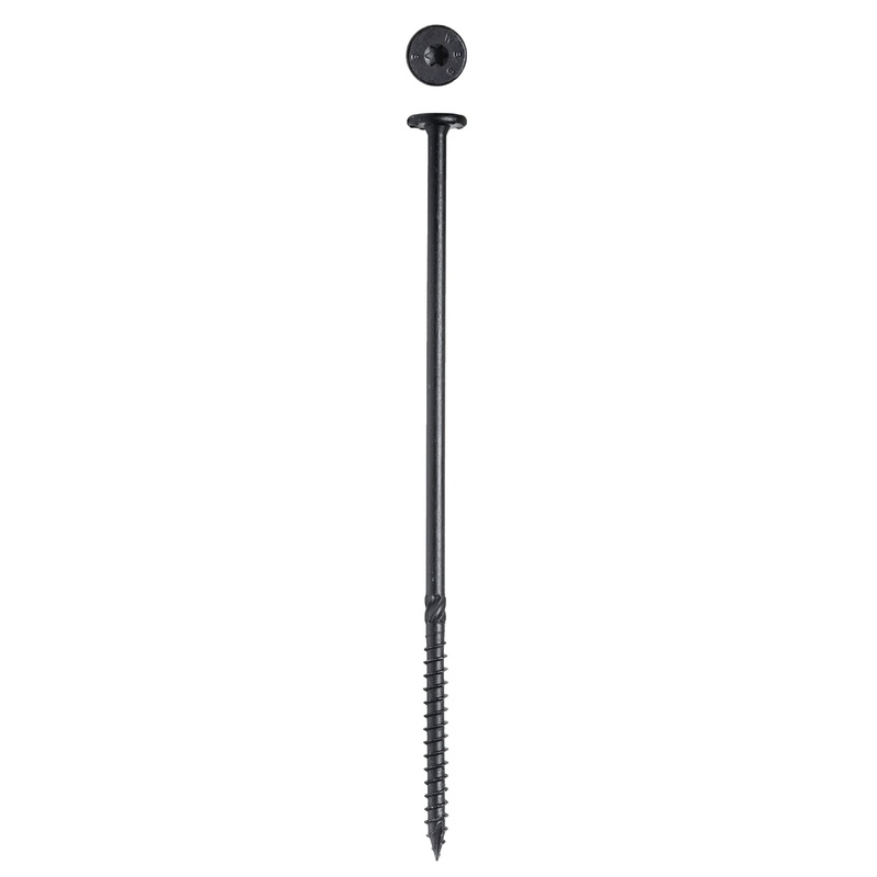 Big Timber WTX158 #15x8 Black Star Drive Wafer Head Screws, 250/Box
