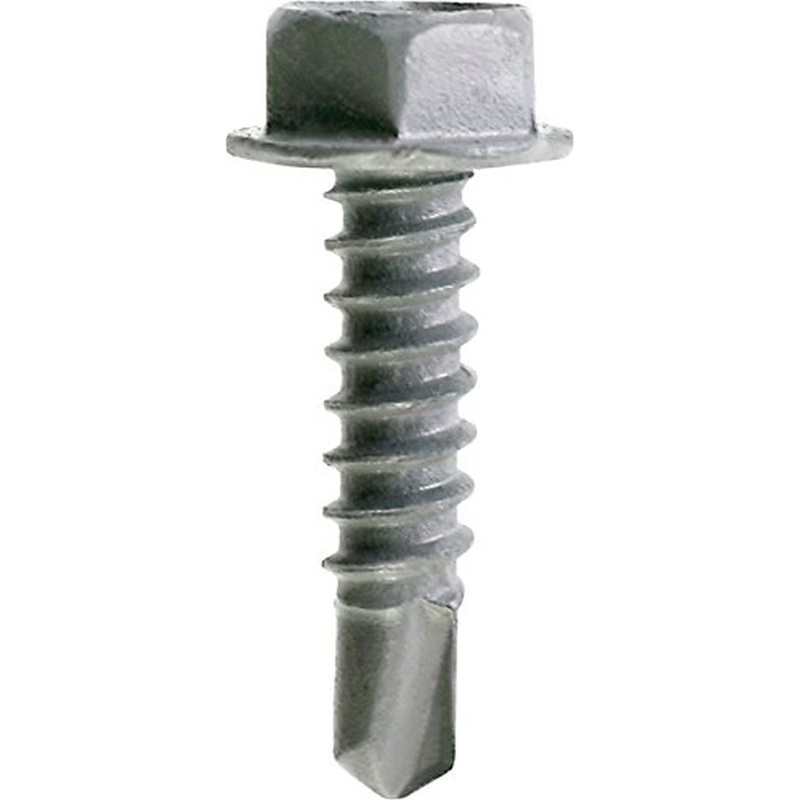 Simpson Strong-Tie XEQ34B1016M #10x3/4 Hex Drive Hex Washer Head Quik Guard Coating Steel Structural Screws, 1,000/Box