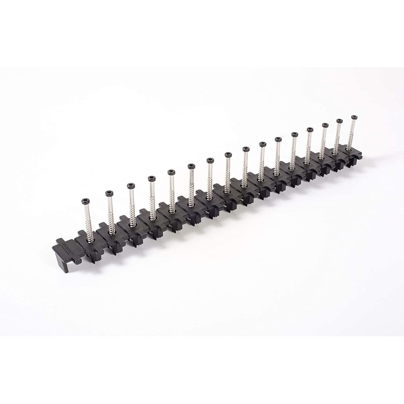 TurboClip 89280 Narrow Gap Universal Hidden Composite Deck Fasteners, 800/Box
