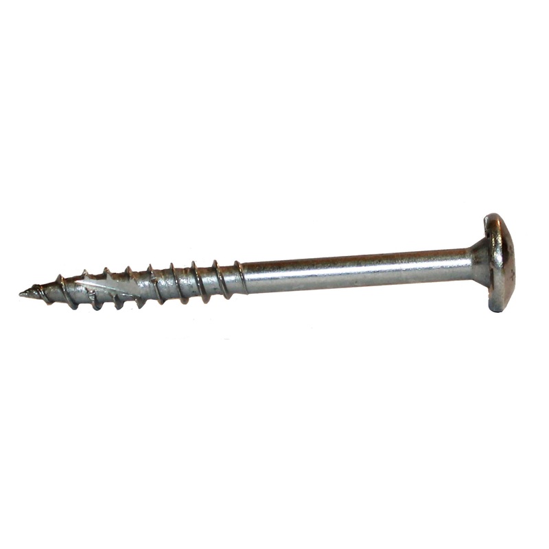 U2 Fasteners I20102500H 5/16 in. x 2-1/2 in. 316 Stainless Steel Star Drive Round Head Construction Screw (40-Pack)