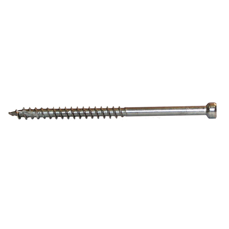 U2 Fasteners K09103000H #9 x 3 in. 316 Stainless Steel Star Drive Trim Head Finish Screw (100-Pack)