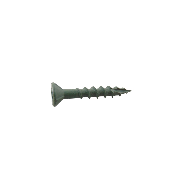 Grip Rite L114ST5 1-1/4-inch by 8 Green T-25 Star Drive PrimeGuard Plus Wood Construction Screw