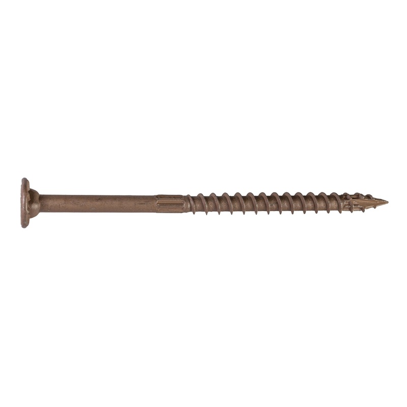 Simpson Strong-Tie SDWS16400Q Strong-Drive SDWS FRAMING Screw  0.160 in. x 4 in. T25, Quik Guard, Tan (750-Qty)