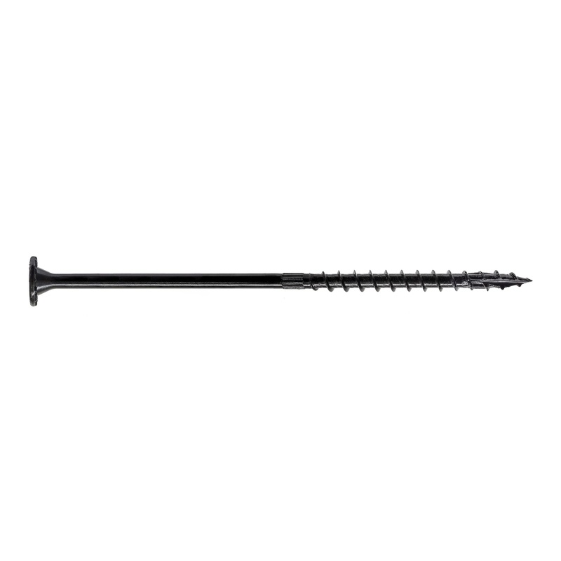 Simpson Strong-Tie SDWS19712-R50 Strong-Drive SDWS TIMBER Screw (Interior)  0.195 in. x 7-1/2 in. E-coat (50-Qty)