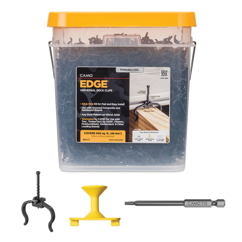CAMO 0344356 Edge Clip Hidden Deck Fasteners (900 ct)