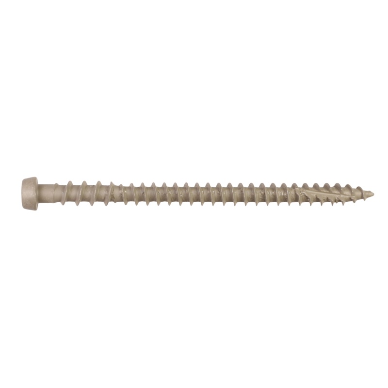 Simpson DCU234GR01R70 Deck-Drive DCU COMPOSITE Screw  #10 x 2-3/4 in. T20, Quik Guard, Gray 01 (70-Qty)
