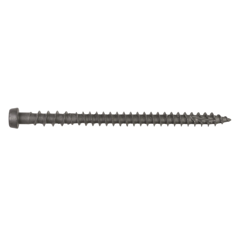 Simpson DCU234GR04R70 Deck-Drive DCU COMPOSITE Screw  #10 x 2-3/4 in. T20, Quik Guard, Gray 04 (70-Qty)