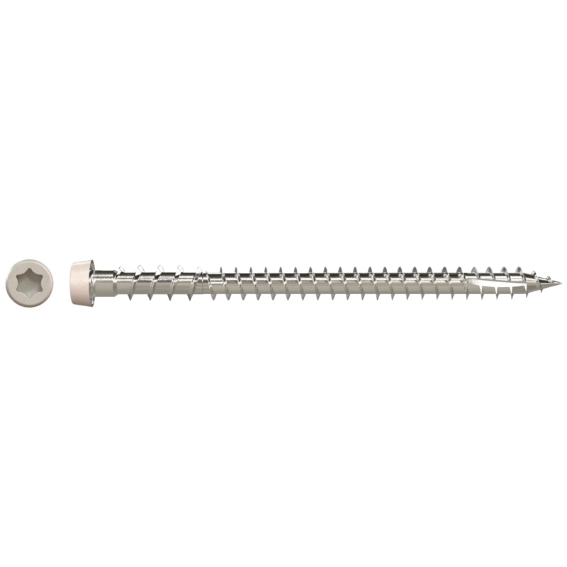 Simpson DCU234MB305GR05 Deck-Drive DCU COMPOSITE Screw  #10 x 2-3/4 in. T20, Type 305, Gray 05 (1750-Qty)