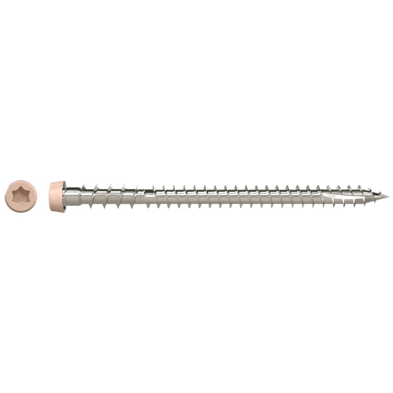 Simpson DCU234MB305TN05 Deck-Drive DCU COMPOSITE Screw  #10 x 2-3/4 in. T20, Type 305, Tan 05 (1750-Qty)