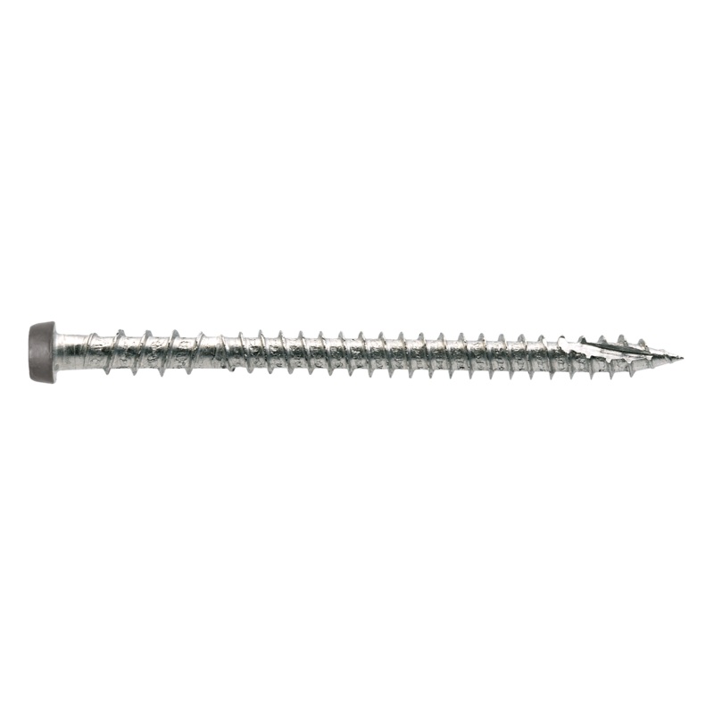 Simpson DCU234P316GR04 Deck-Drive DCU COMPOSITE Screw  #10 x 2-3/4 in. T20, Type 316, Gray 04 (350-Qty)